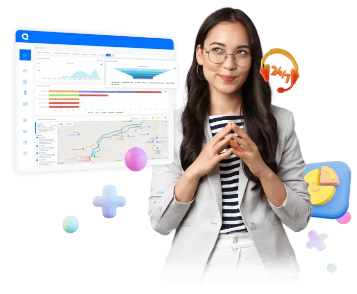 Sales CRM Software ilustrasi