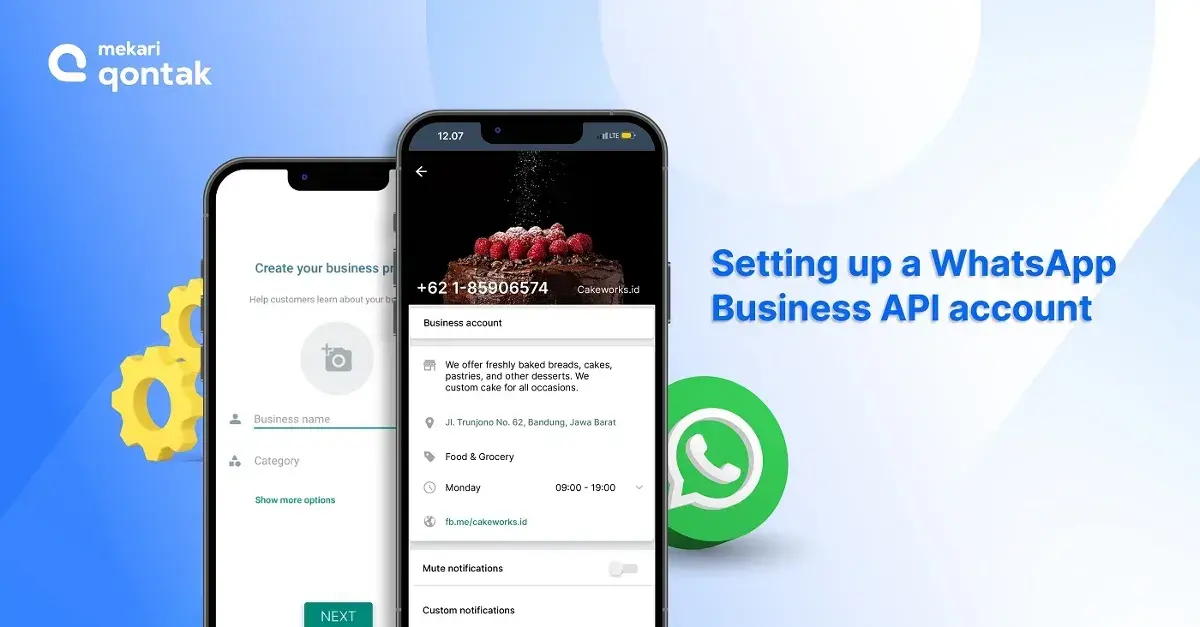First step in WhatsApp Integration is Set up a WhatsApp Business API account First step in WhatsApp Integration is Set up a WhatsApp Business API account