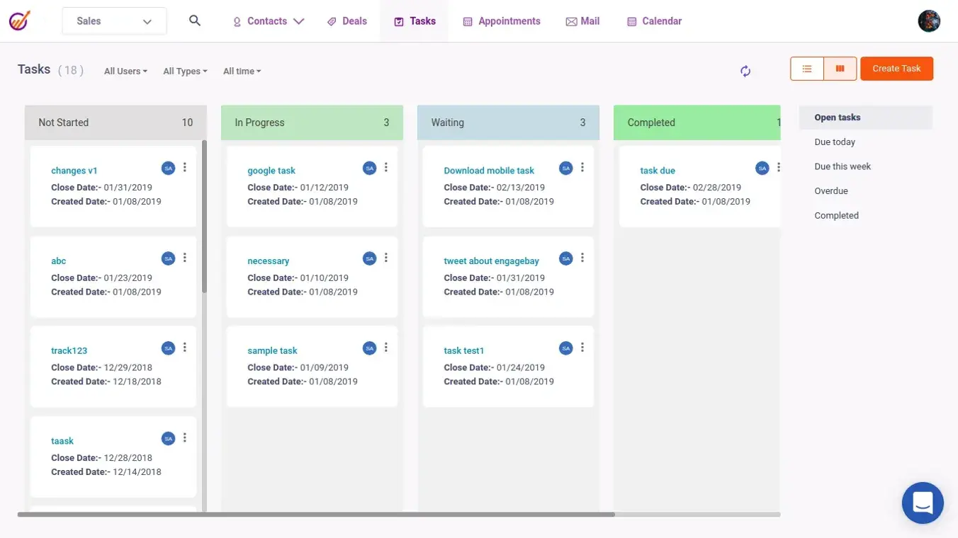 Engagebay CRM Engagebay CRM