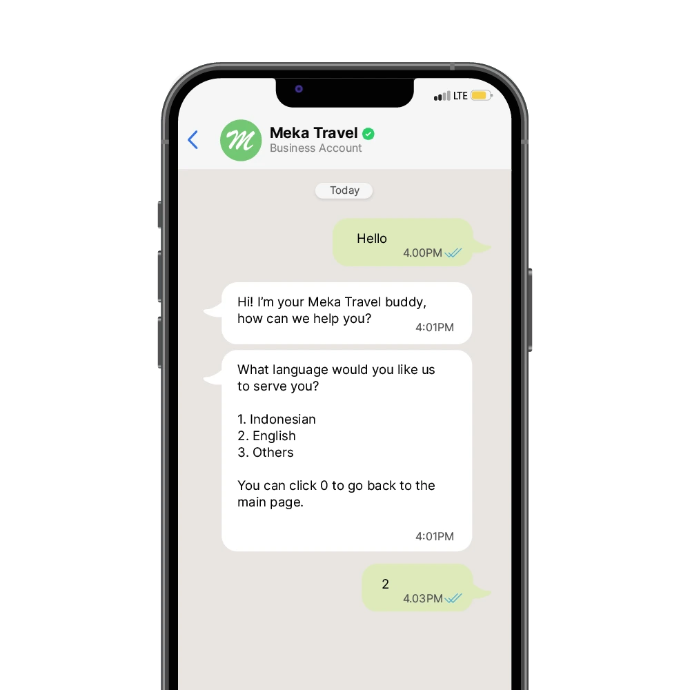 WhatsApp API for Travel has Multi-language Support for Visitors WhatsApp API for Travel has Multi-language Support for Visitors
