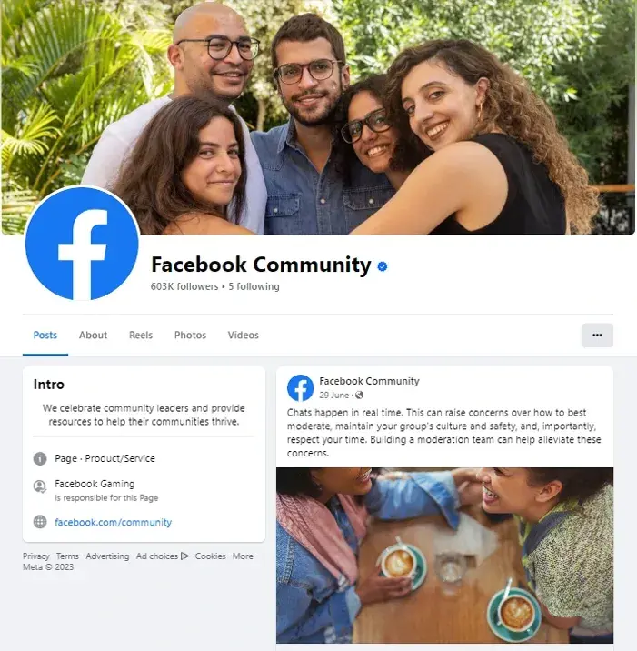 Facebook Community Facebook Community