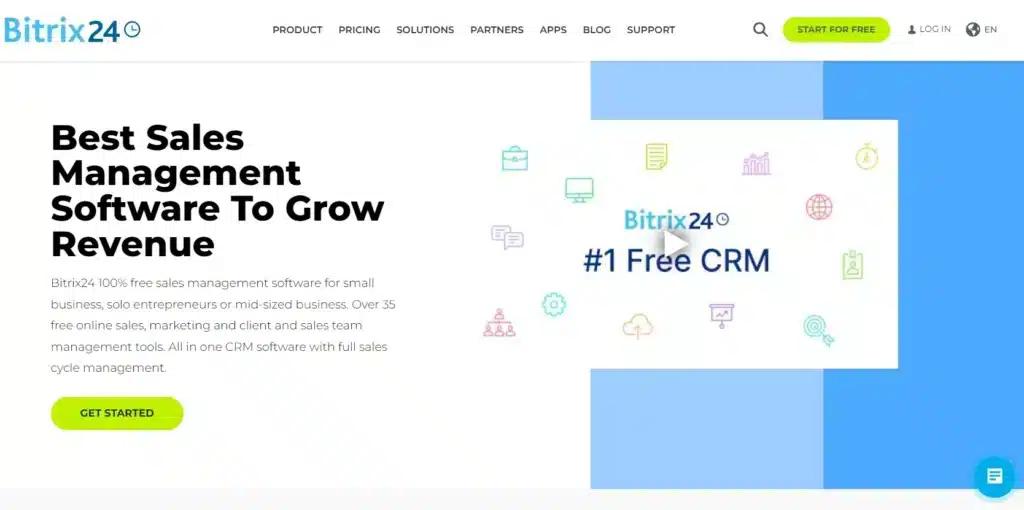 Bitrix24 Sales management software - Bitix24