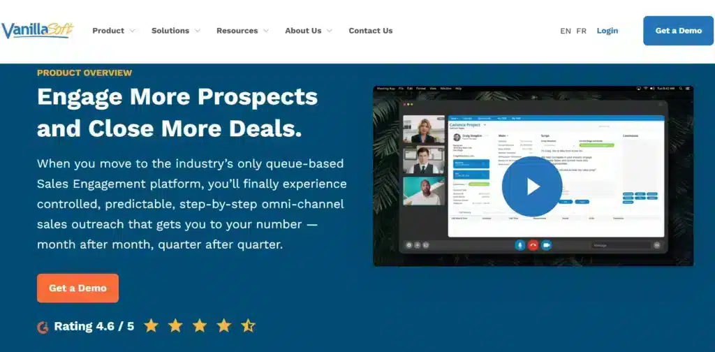 VanillaSoft Sales management software - Vanillasoft
