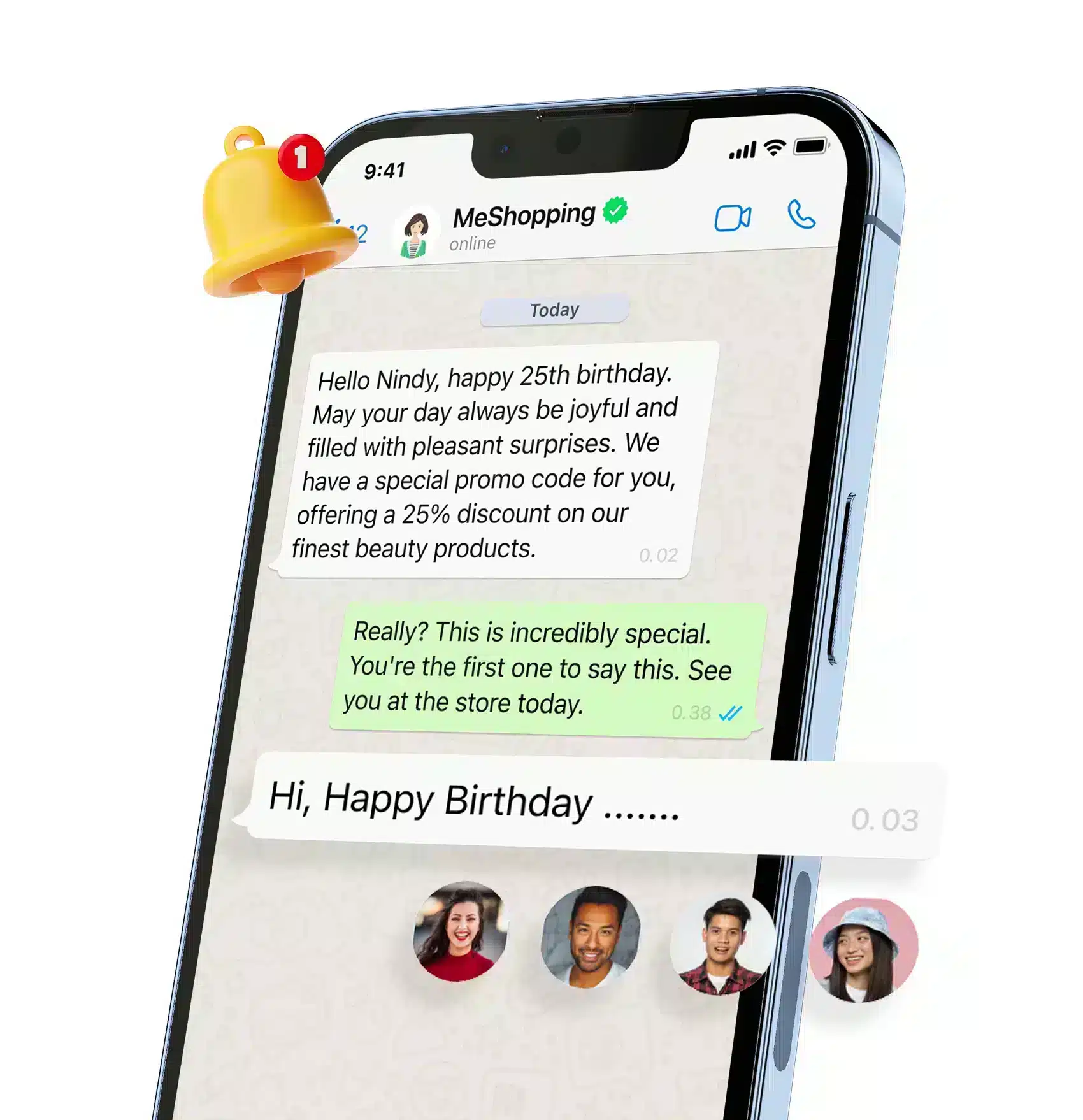 What are benefits of WhatsApp Broadcast?