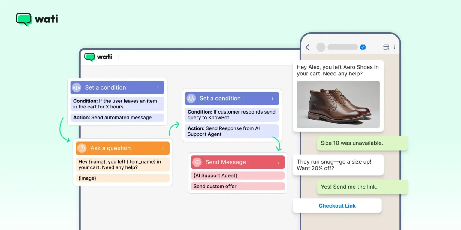 Wati.io WhatsApp Blast Vendor Automated Messaging Dashboard Page View Wati.io WhatsApp Blast Vendor Automated Messaging Dashboard