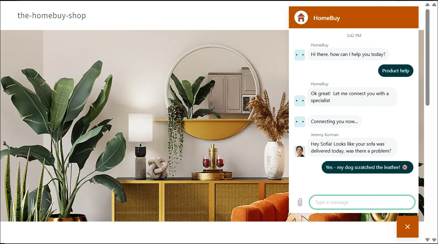 Zendesk CRM Live Chat Page View Zendesk CRM Live Chat