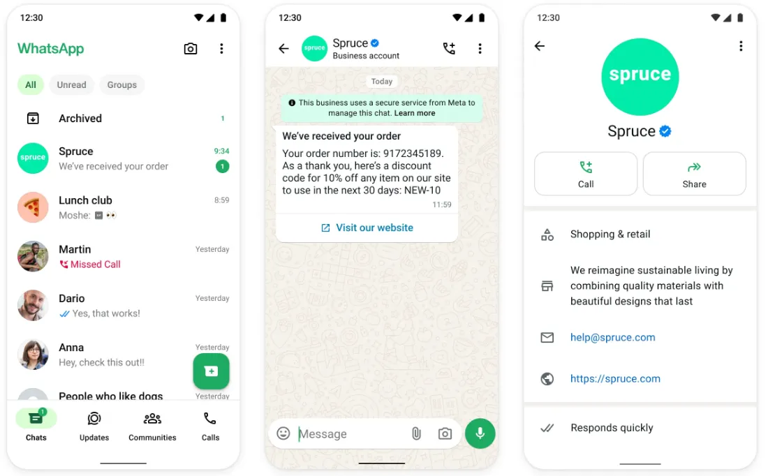 360dialog WhatsApp Blast Software Message List Page View 360dialog WhatsApp Blast Software Message List